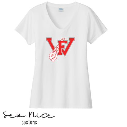 FW Logo-Women's V-Neck Shirt