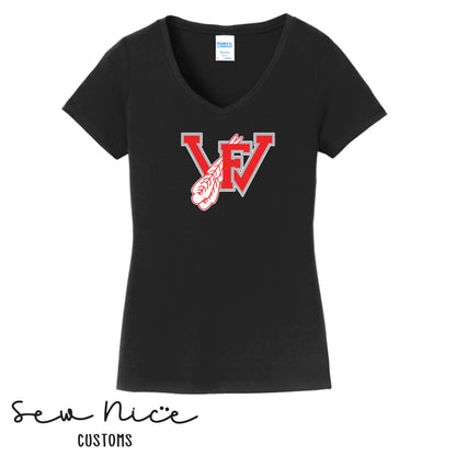 FW Logo-Women's V-Neck Shirt