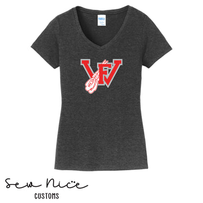 FW Logo-Women's V-Neck Shirt