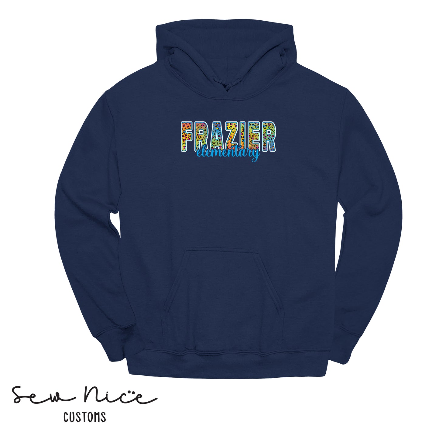 Leopard Frazier Design- Unisex Adult/Youth Hoodie