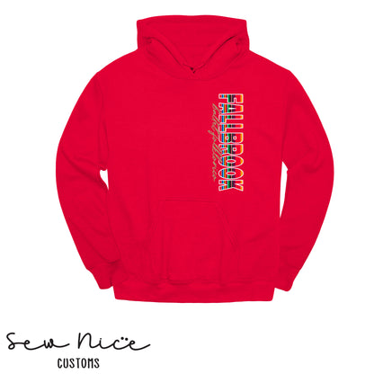 Fallbrook Serape Side Design- Unisex Adult/Youth Hoodie