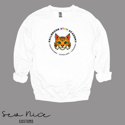 STEM-Mascot-Unisex Adult/Youth Crewneck Sweatshirt