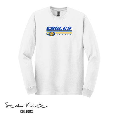 SP Eagles Lines- Tennis- Unisex Adult/Youth Long Sleeve Shirt