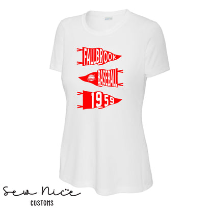 FYB Flag Trio- Ladies Dri Fit Shirt