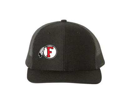 Fallbrook Embroidered Logo Hat (Choose color: Red, Black, White) Local Pick Up/Delivery